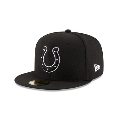 Indianapolis Colts Gorra | New Era NFL 59fifty Fitted Cap Mexico - Negros